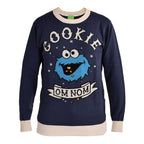 Produktbild Krümelmonster Cookie Om Nom Strickpullover - Sesamstraße