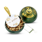 Produktbild Harry Potter - Weihnachtskugel mit Slytherin Wappen Kette