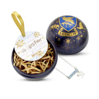 Produktbild Harry Potter - Weihnachtskugel mit Ravenclaw Wappen Kette
