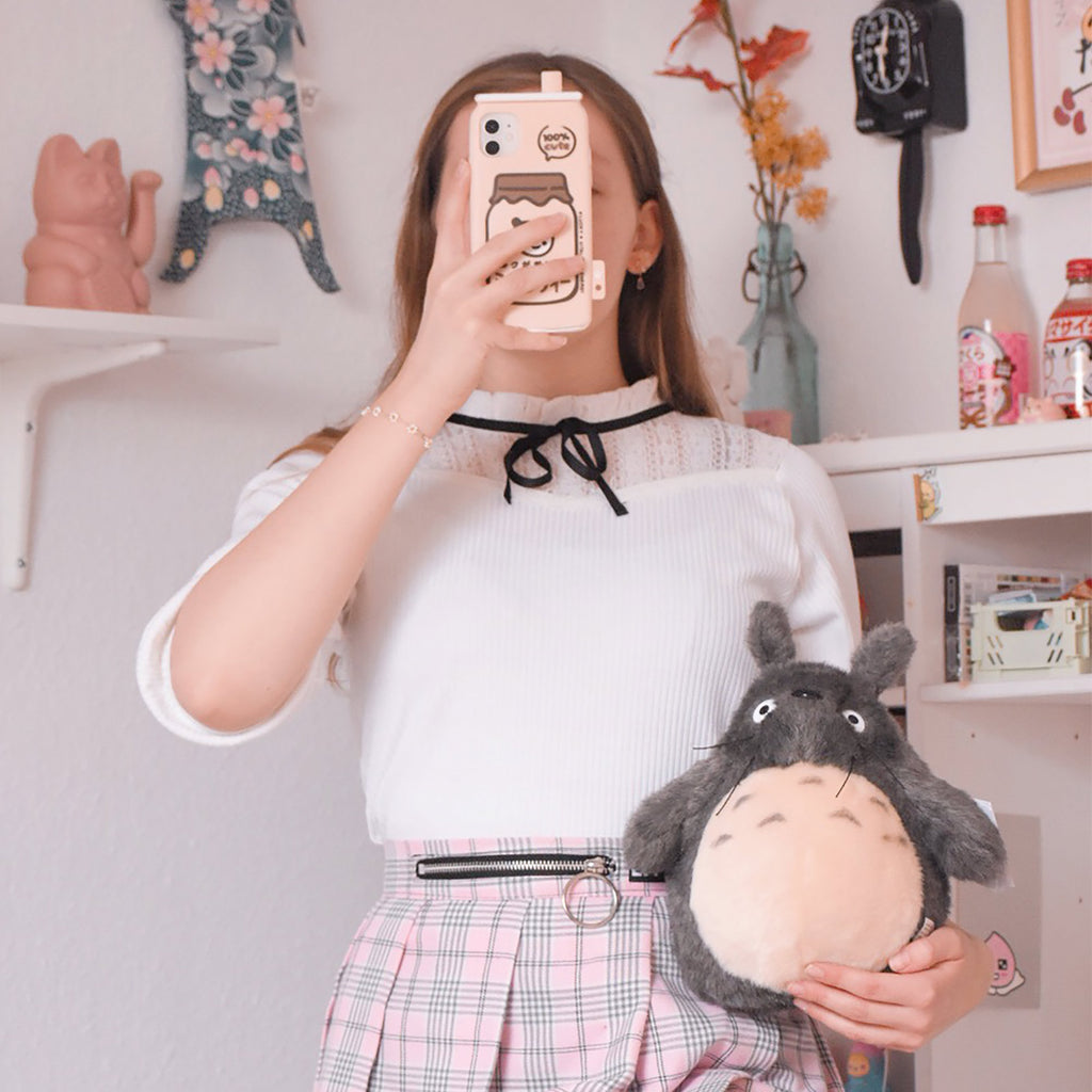 Produktbild Totoro Plüsch Figur grau