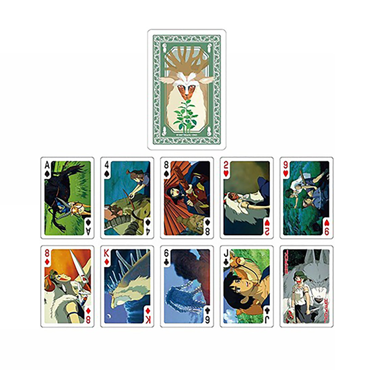 Produktbild Prinzessin Mononoke Spielkarten