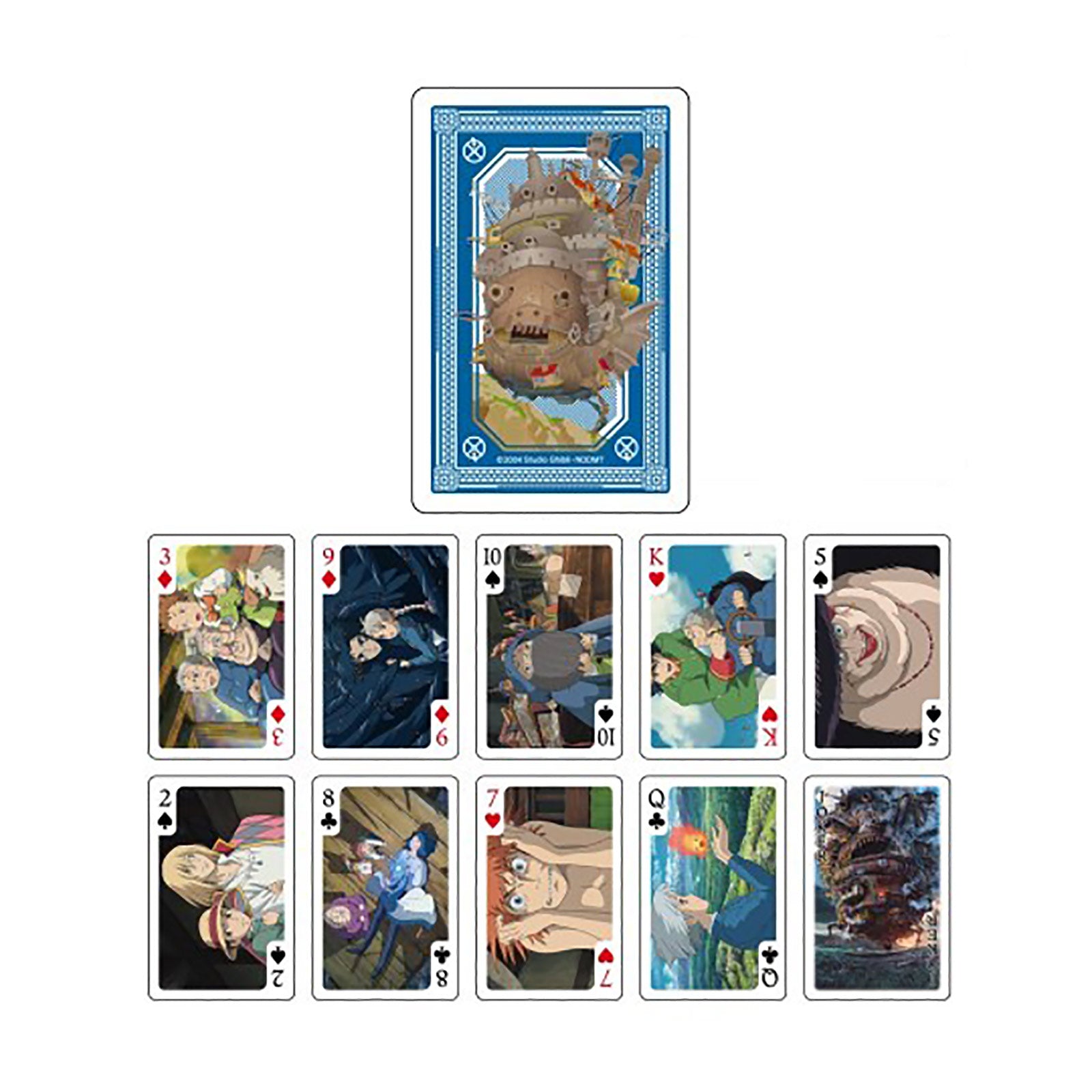 Produktbild Das wandelnde Schloss Spielkarten