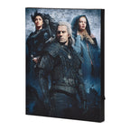 Produktbild Witcher - Ciri, Yennefer & Geralt Wandbild mit Licht