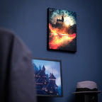 Produktbild Dumbledores Geheimnisse Wandbild mit Licht - Harry Potter