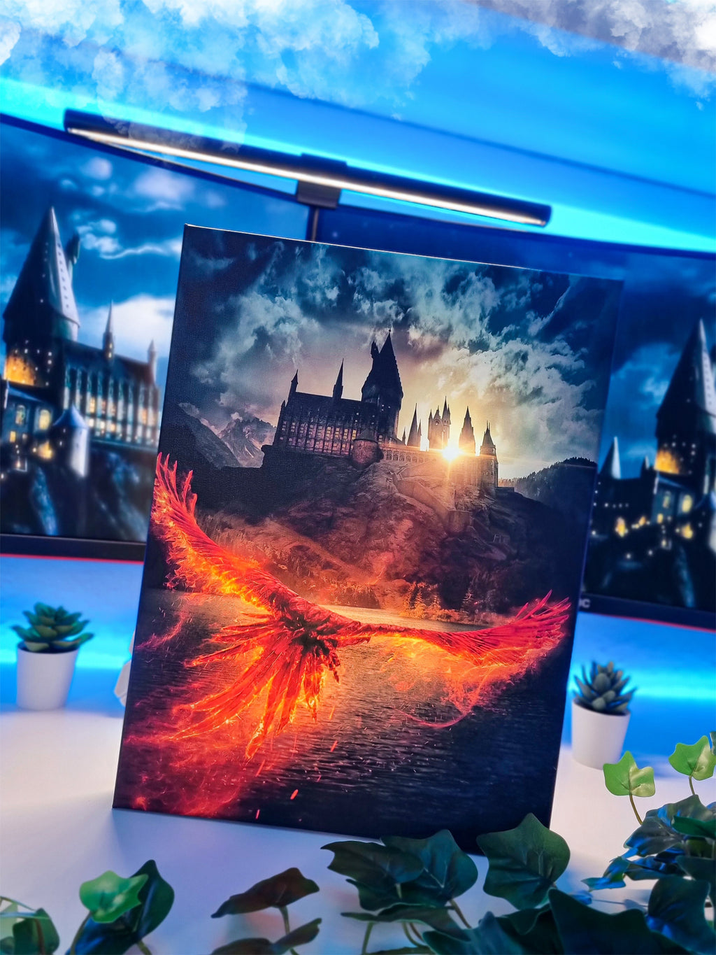 Produktbild Dumbledores Geheimnisse Wandbild mit Licht - Harry Potter
