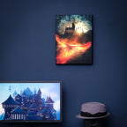 Produktbild Dumbledores Geheimnisse Wandbild mit Licht - Harry Potter