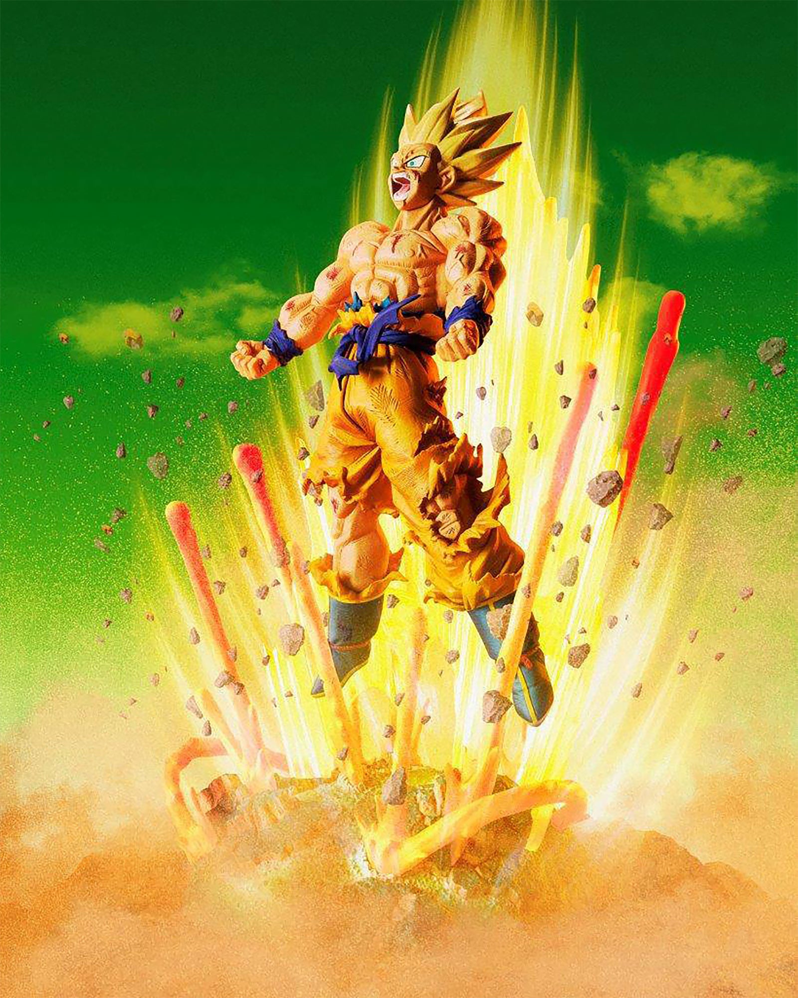 Produktbild Dragon Ball Z - Super Saiyan Son Goku Statue