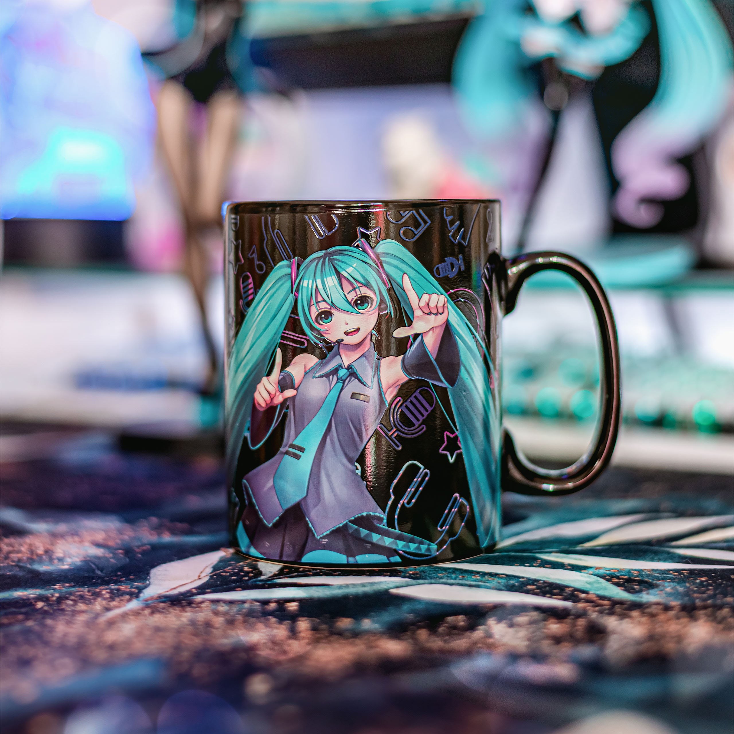Produktbild Hatsune Miku - Character Thermoeffekt Tasse