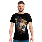 Produktbild Newt mit Niffler Anime T-Shirt schwarz - Phantastische Tierwesen