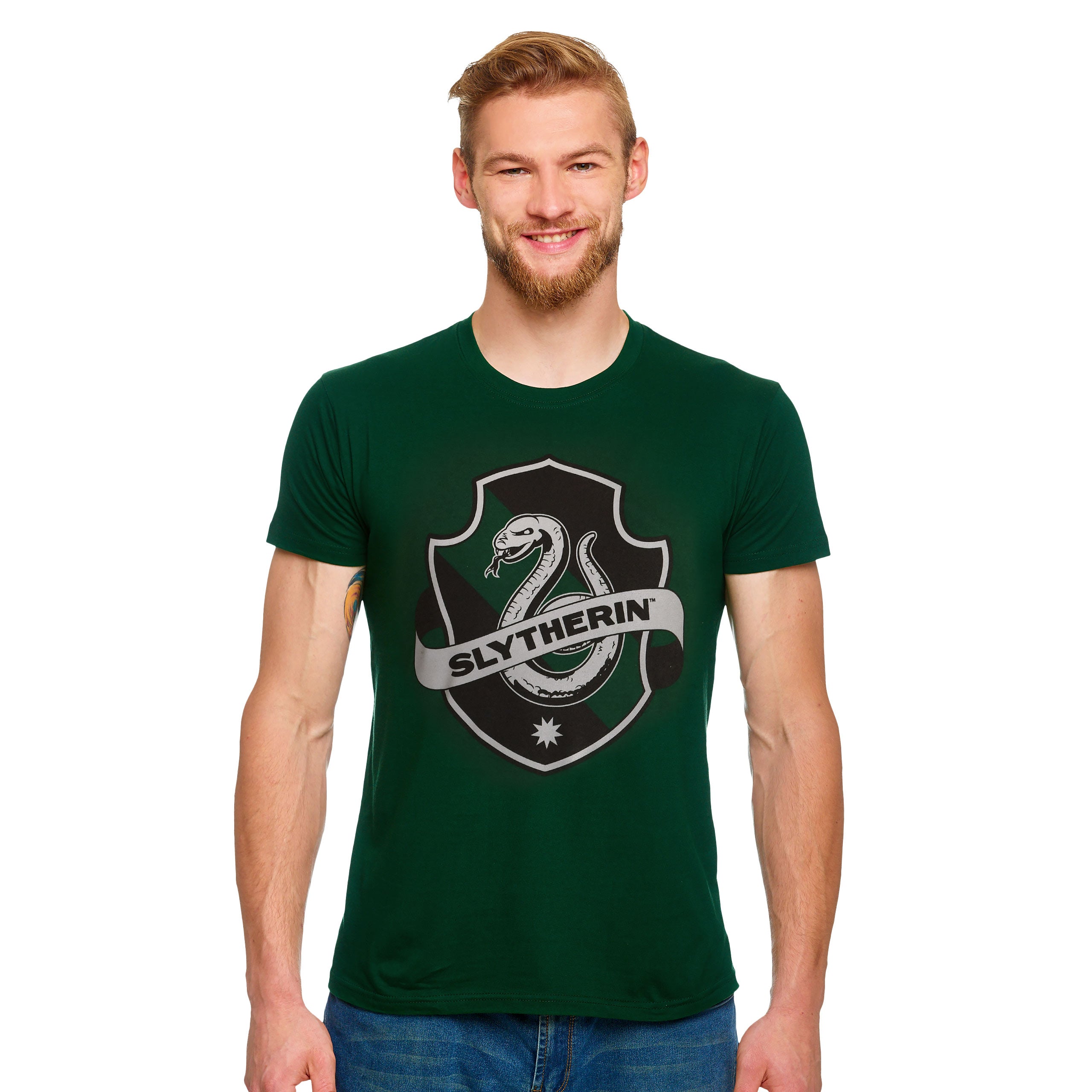 Produktbild Slytherin Logo T-Shirt grün - Harry Potter