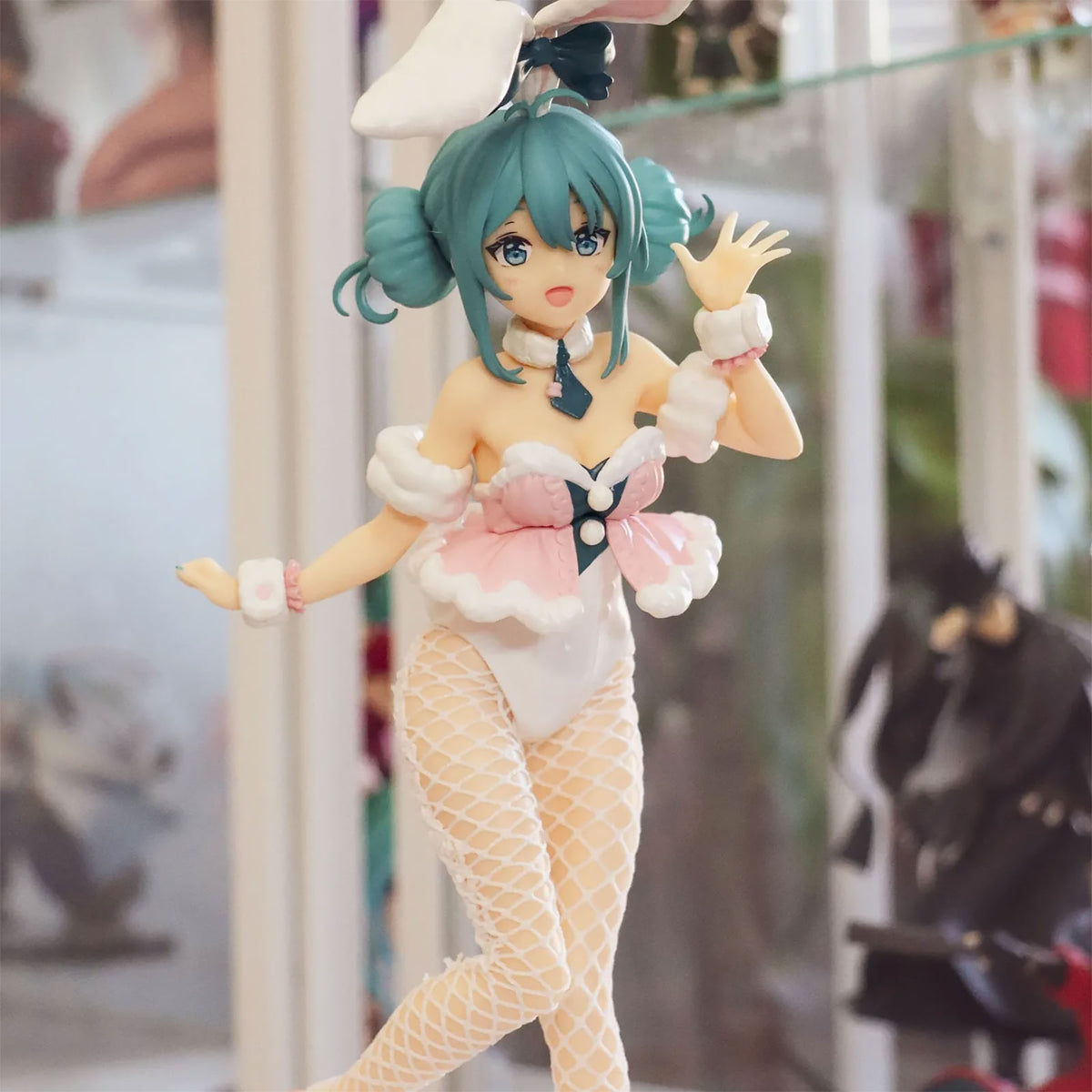 Produktbild Hatsune Miku - Baby Pink White Rabbit BiCute Bunnies Vocaloid Figur