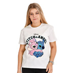 Produktbild Lilo & Stitch - Angel & Stitch T-Shirt Damen weiß