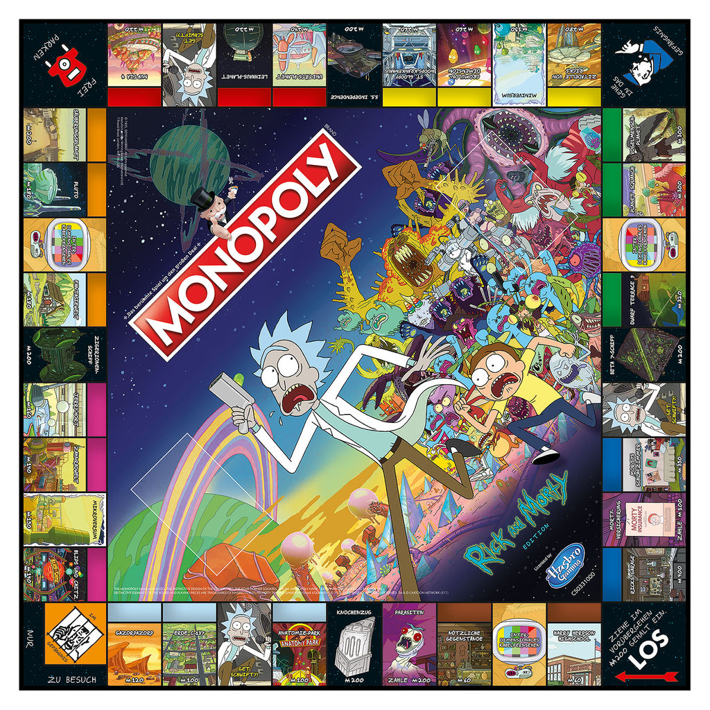 Produktbild Rick and Morty - Monster Monopoly