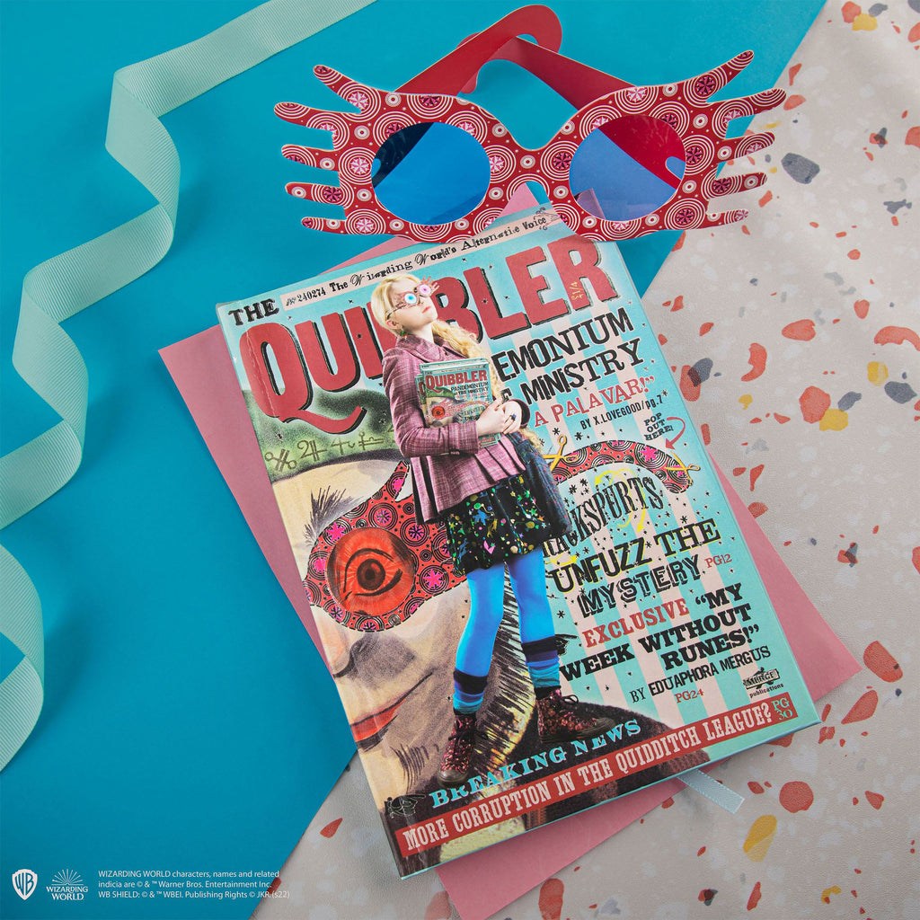 Produktbild Luna Lovegood Notizbuch A5 mit Spectrespecs - Harry Potter
