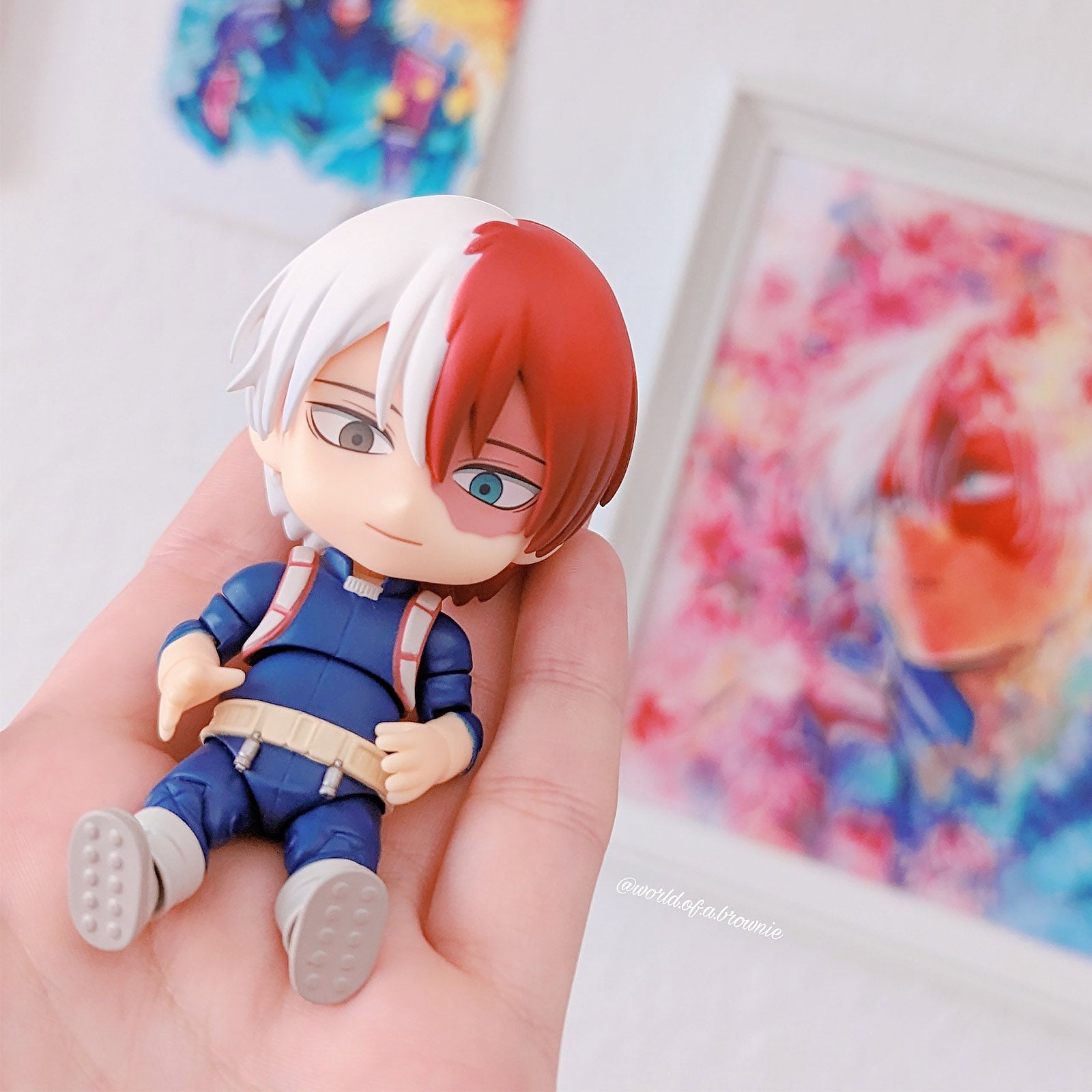 Produktbild My Hero Academia - Shoto Todoroki Nendoroid Actionfigur Hero's Edition