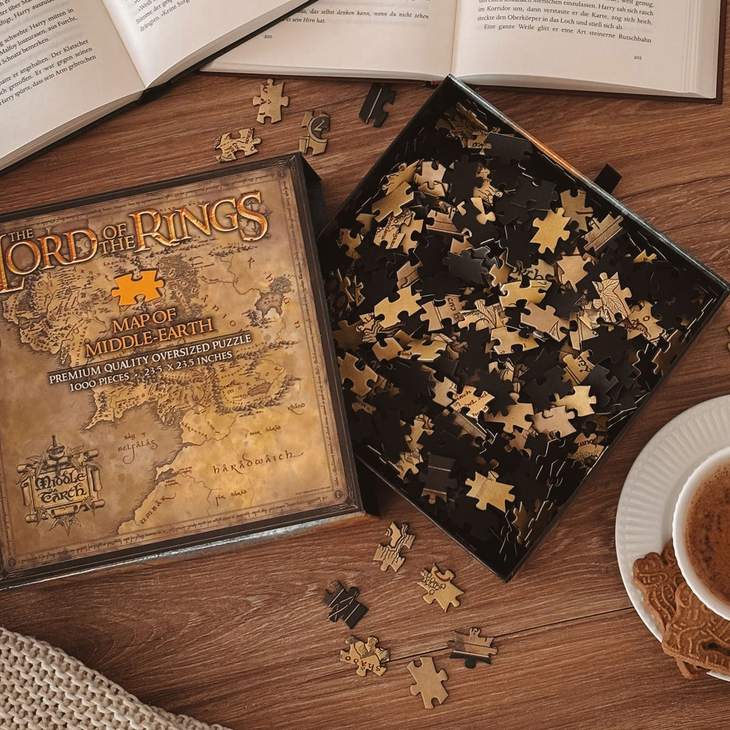 Produktbild Der Herr der Ringe - Karte von Mittelerde Puzzle