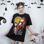 Produktbild Nightmare Before Christmas - Jack & Sally T-Shirt schwarz