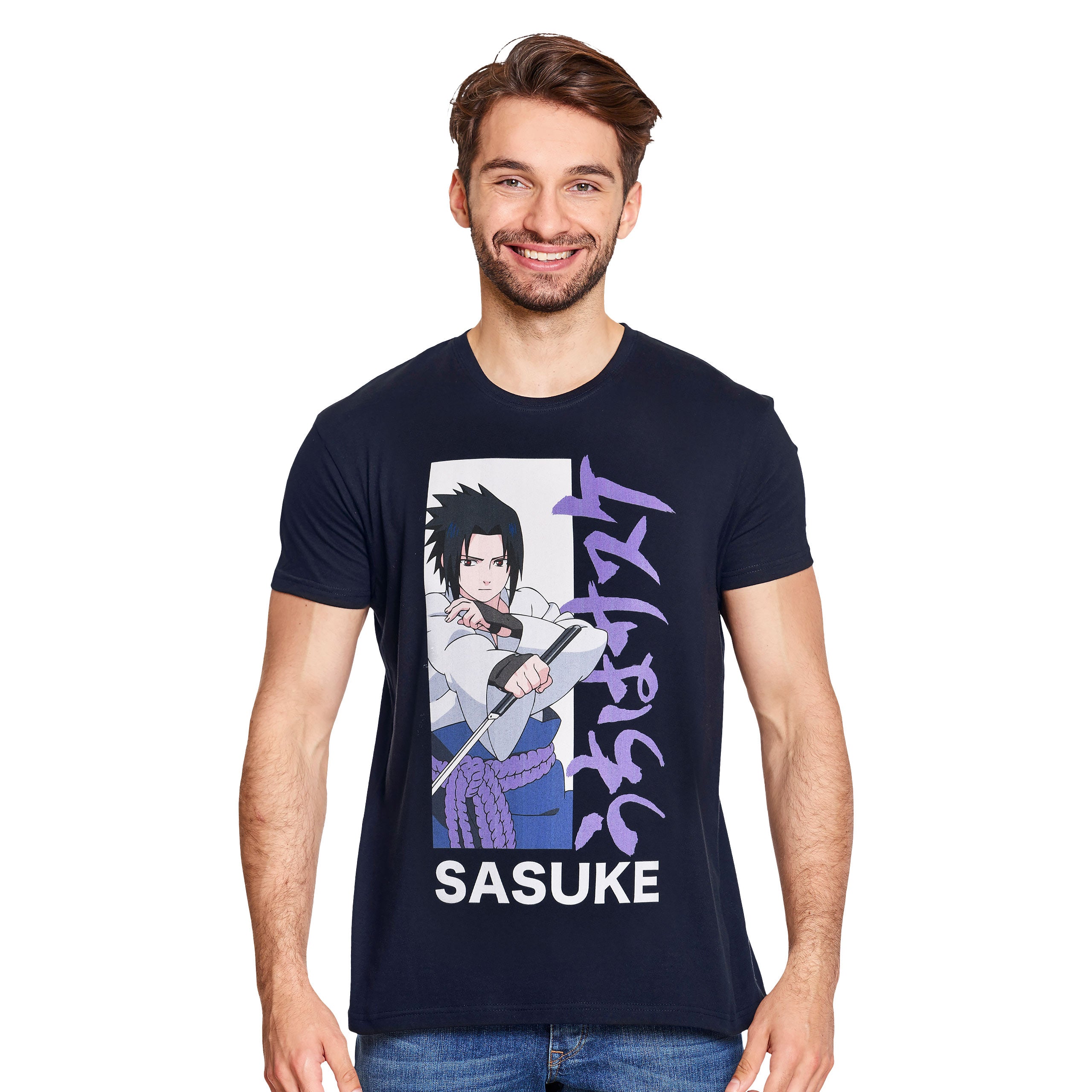 Produktbild Naruto - Sasuke T-Shirt blau