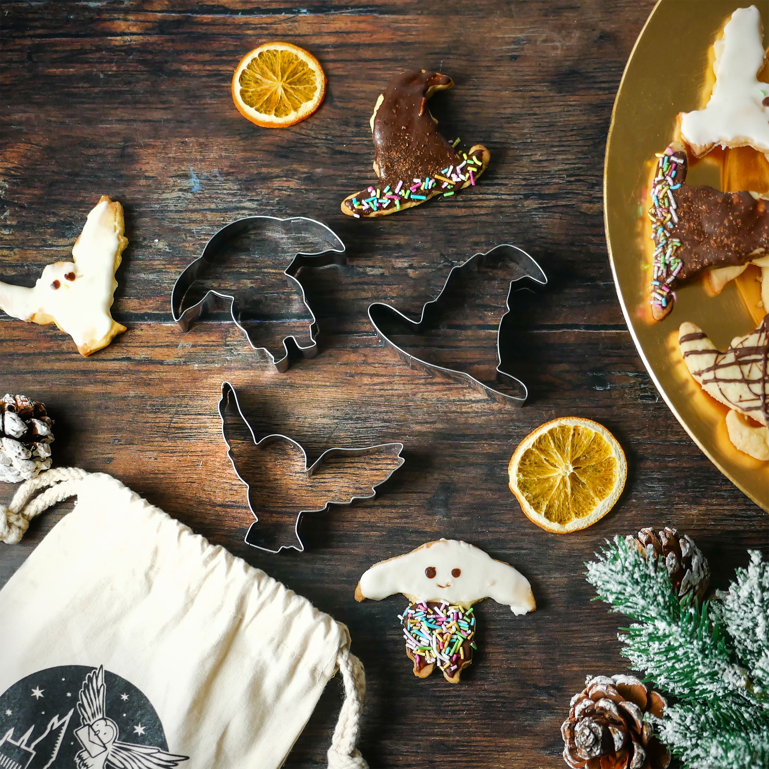 Product image Harry Potter - Cookie Cutter Set in Fabric Bag