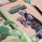 Produktbild Mandalorianer mit Grogu Schreibset - Star Wars The Mandalorian