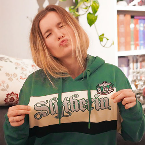 Produktbild Harry Potter - Team Slytherin Block Hoodie