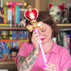 Produktbild Sailor Moon - Kosmisches Zepter der Mondherzen Replik