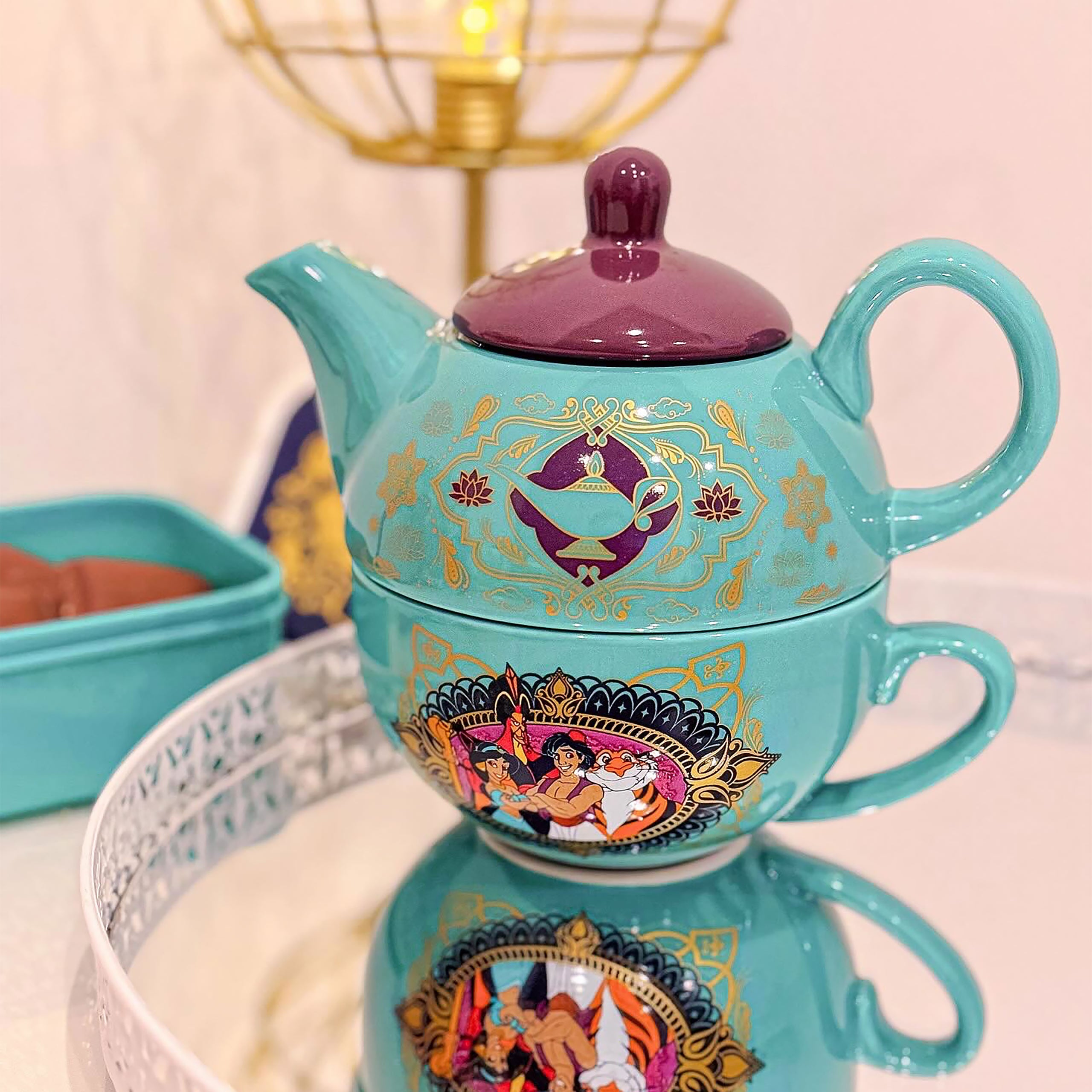 Produktbild Aladdin - Always Wishing for Adventure Teekanne mit Tasse
