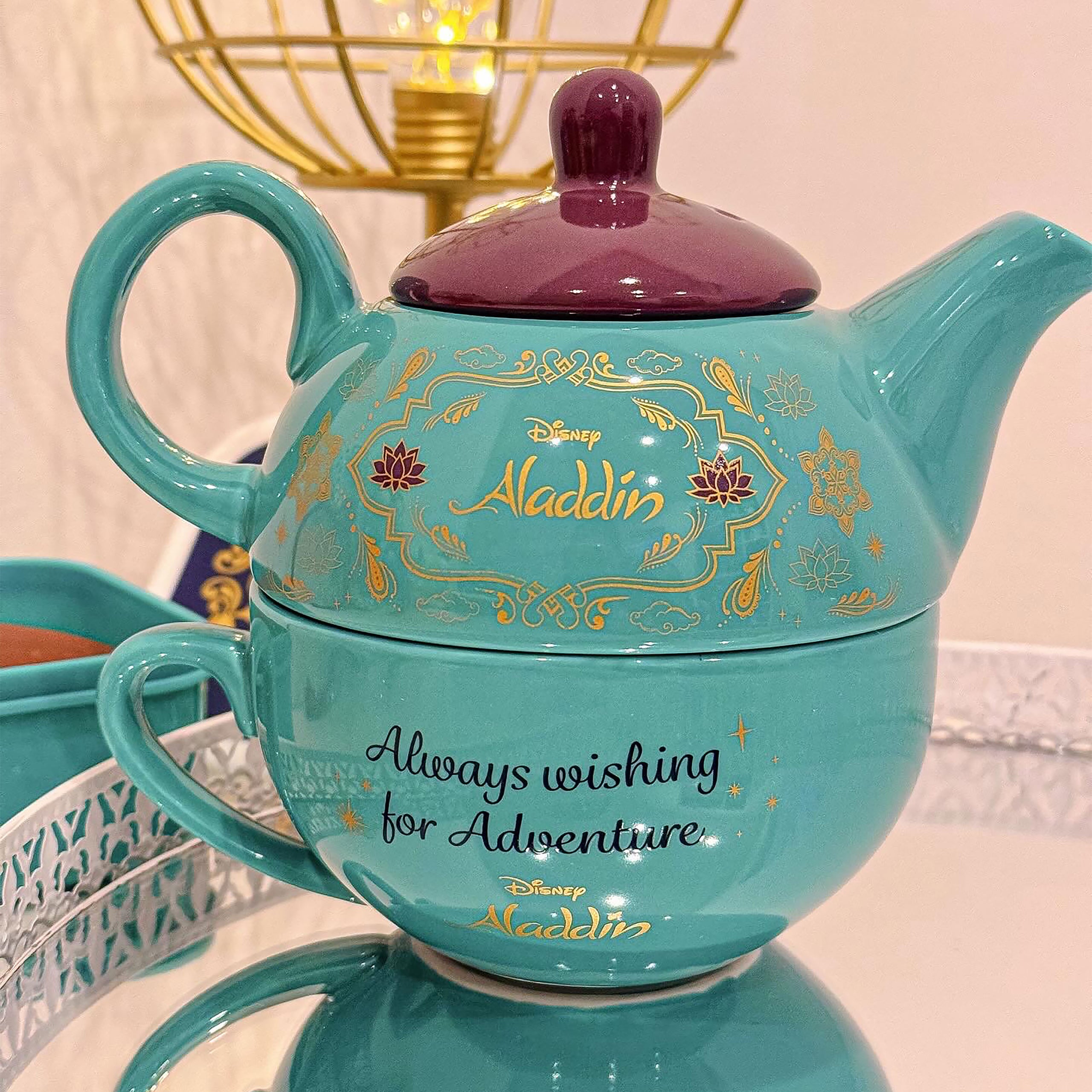 Produktbild Aladdin - Always Wishing for Adventure Teekanne mit Tasse