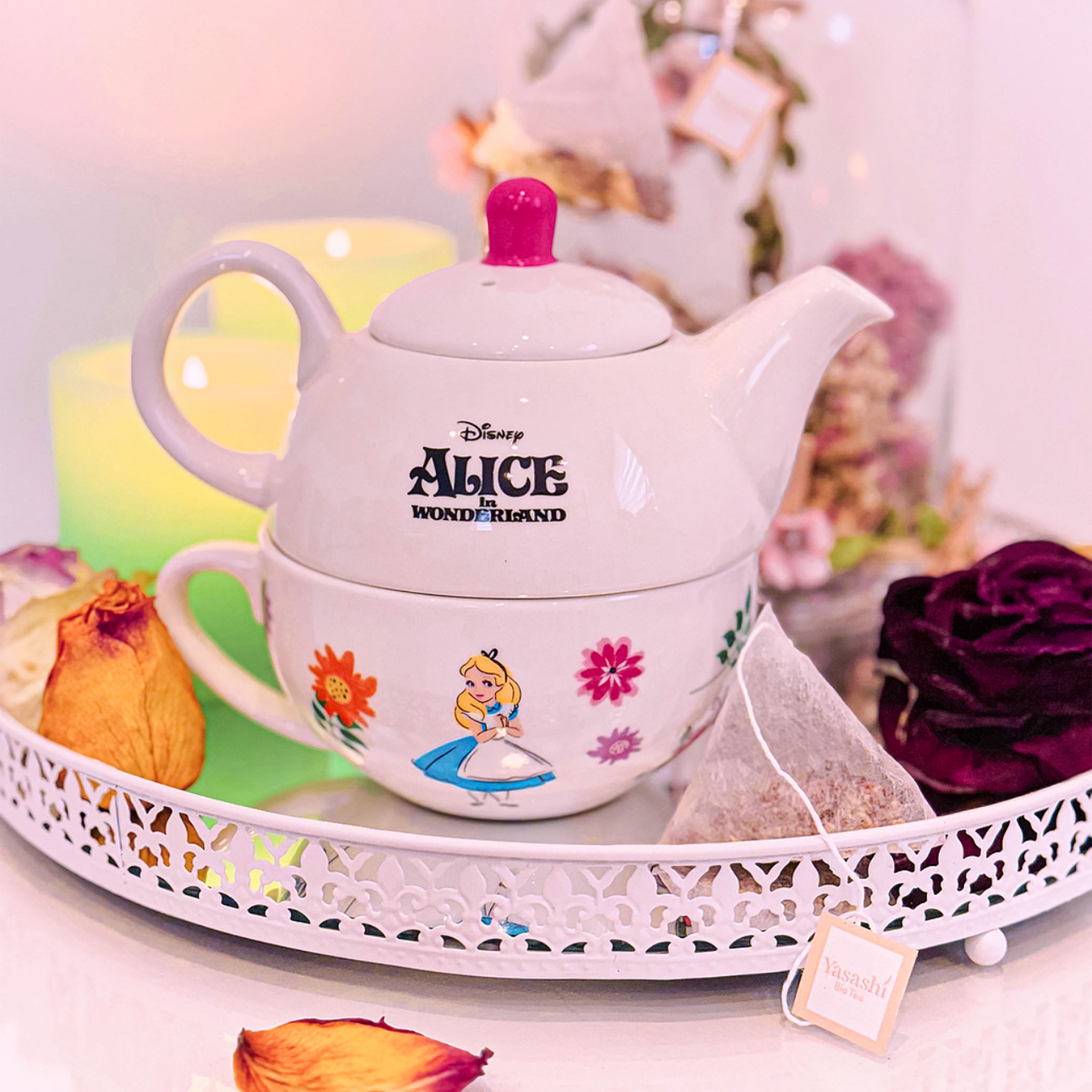 Produktbild Alice im Wunderland - Looking For Wonderland Teekanne mit Tasse