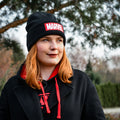 Produktbild Marvel Logo Beanie schwarz