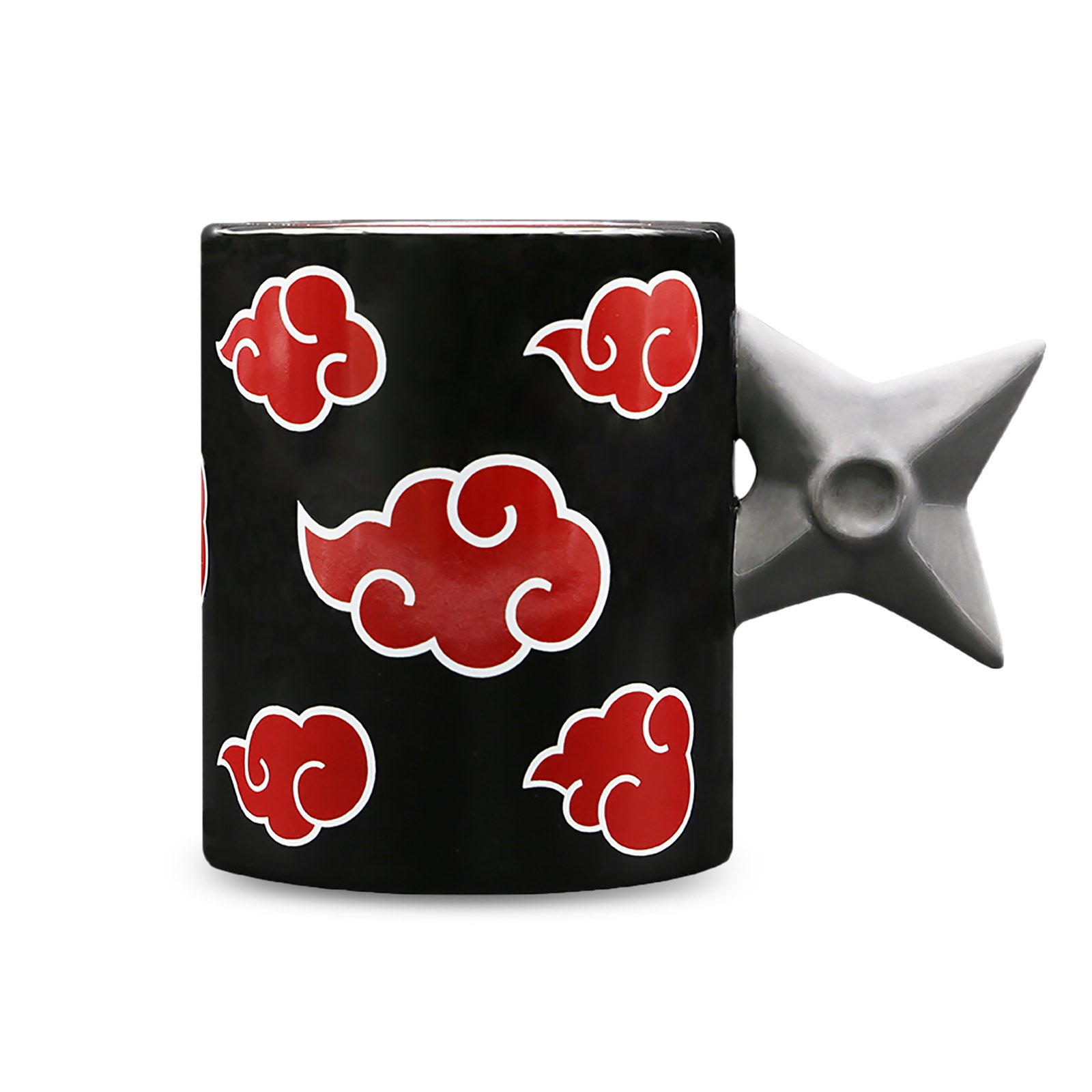 Produktbild Naruto Shippuden - Shuriken Akatsuki Tasse mit 3D Henkel
