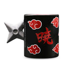 Produktbild Naruto Shippuden - Shuriken Akatsuki Tasse mit 3D Henkel