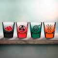 Produktbild Naruto Shippuden - Symbols Shots Gläserset