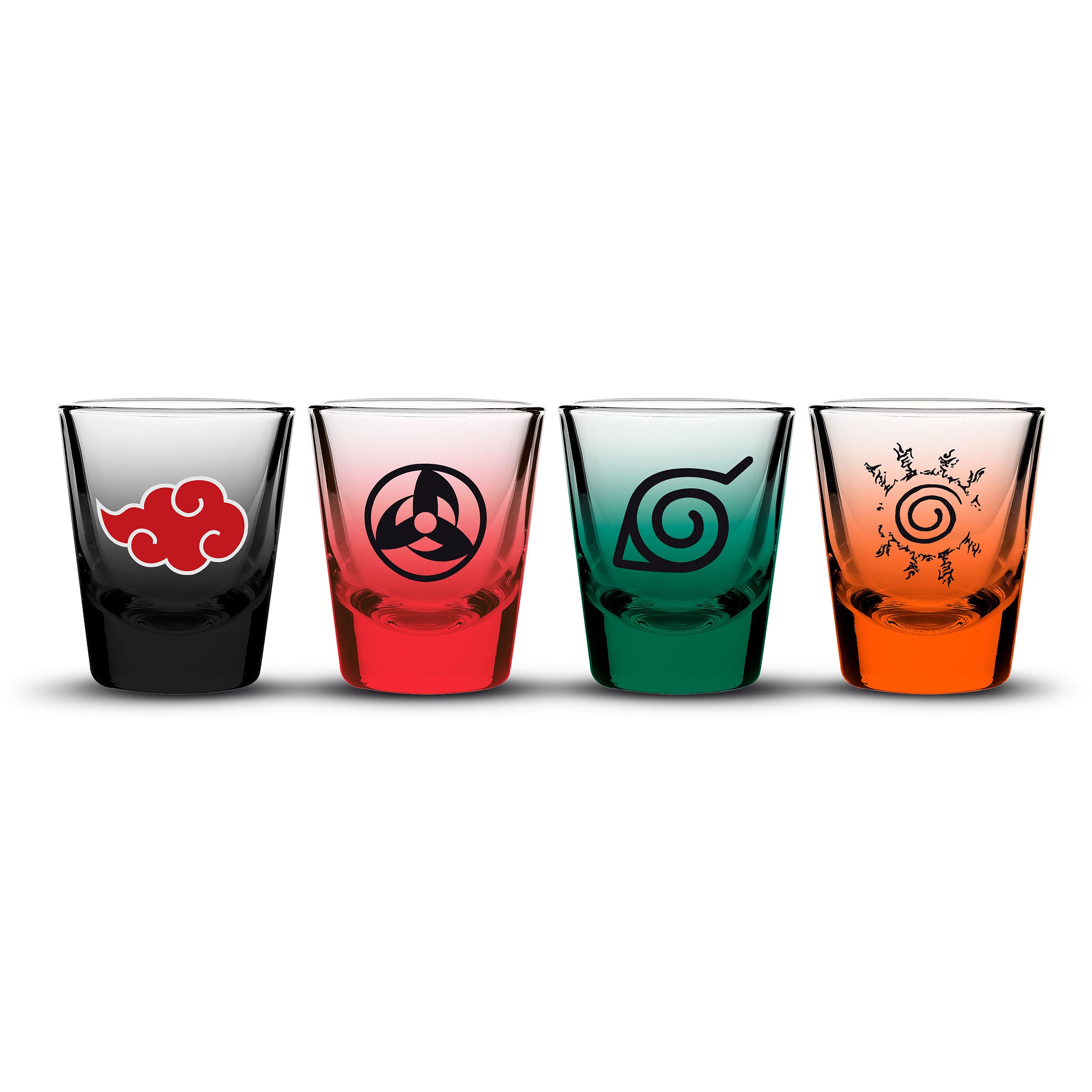 Produktbild Naruto Shippuden - Symbols Shots Gläserset