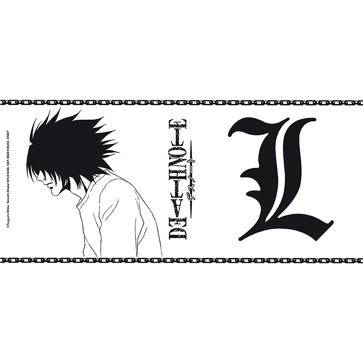 Produktbild Death Note - L Black & White Tasse