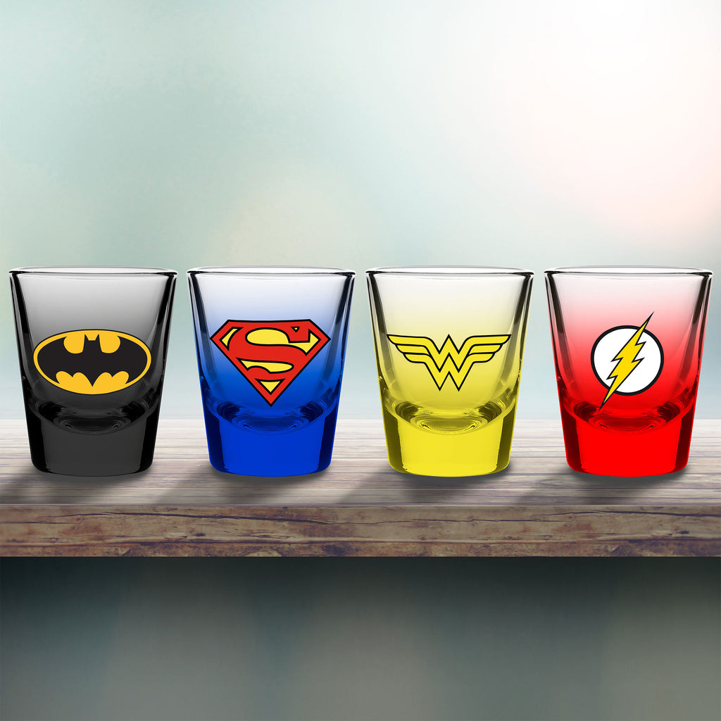 Produktbild DC Comics - Symbols Shots Gläserset