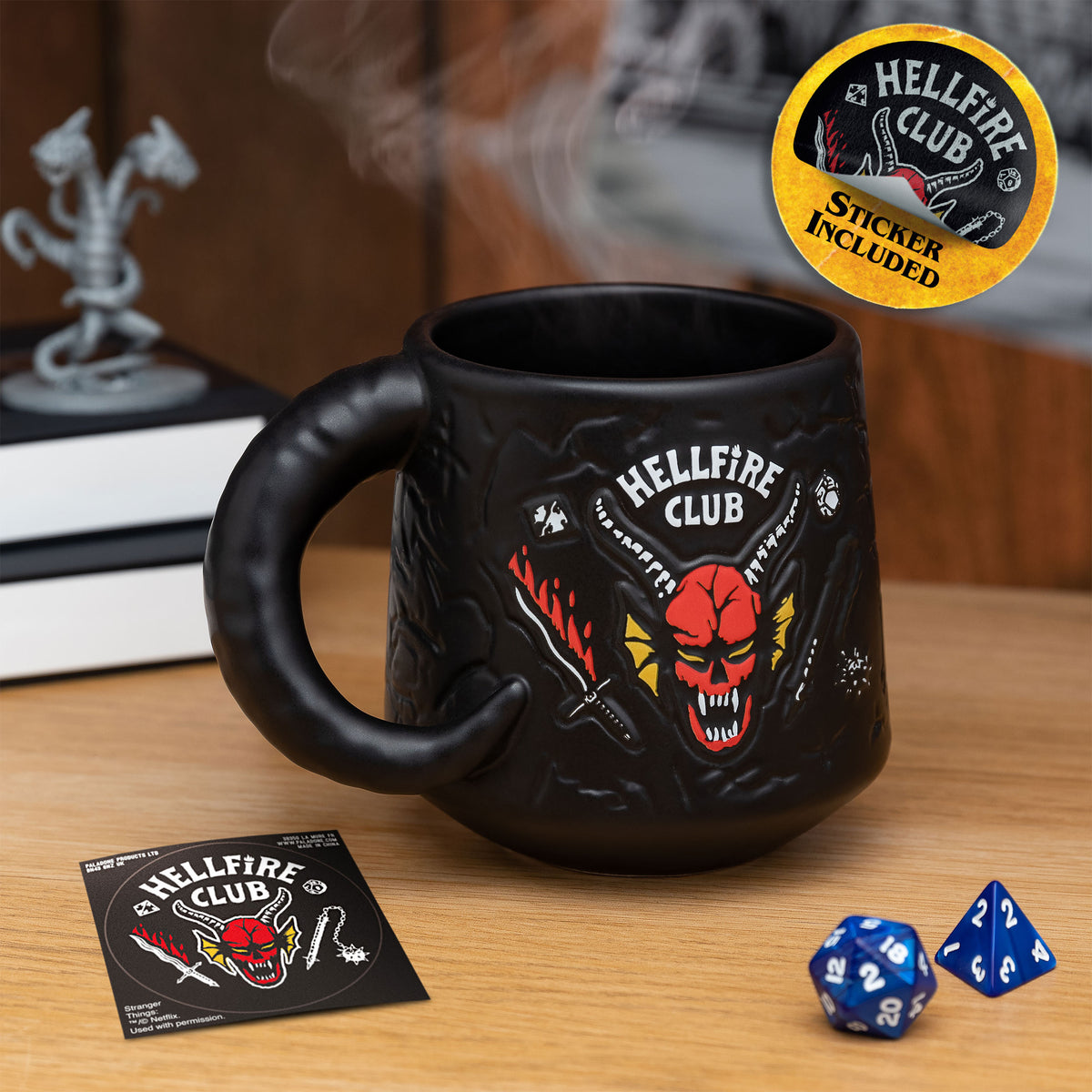 Produktbild Stranger Things - Hellfire Club Tasse