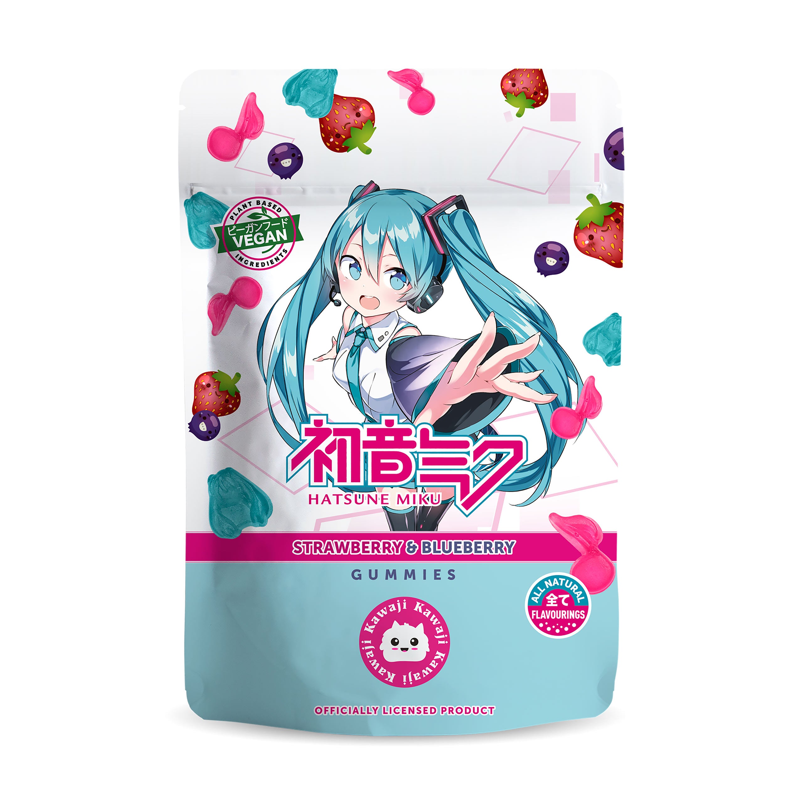 Produktbild Hatsune Miku - Powerbeärs Kawaii Fruchtgummis Vegan