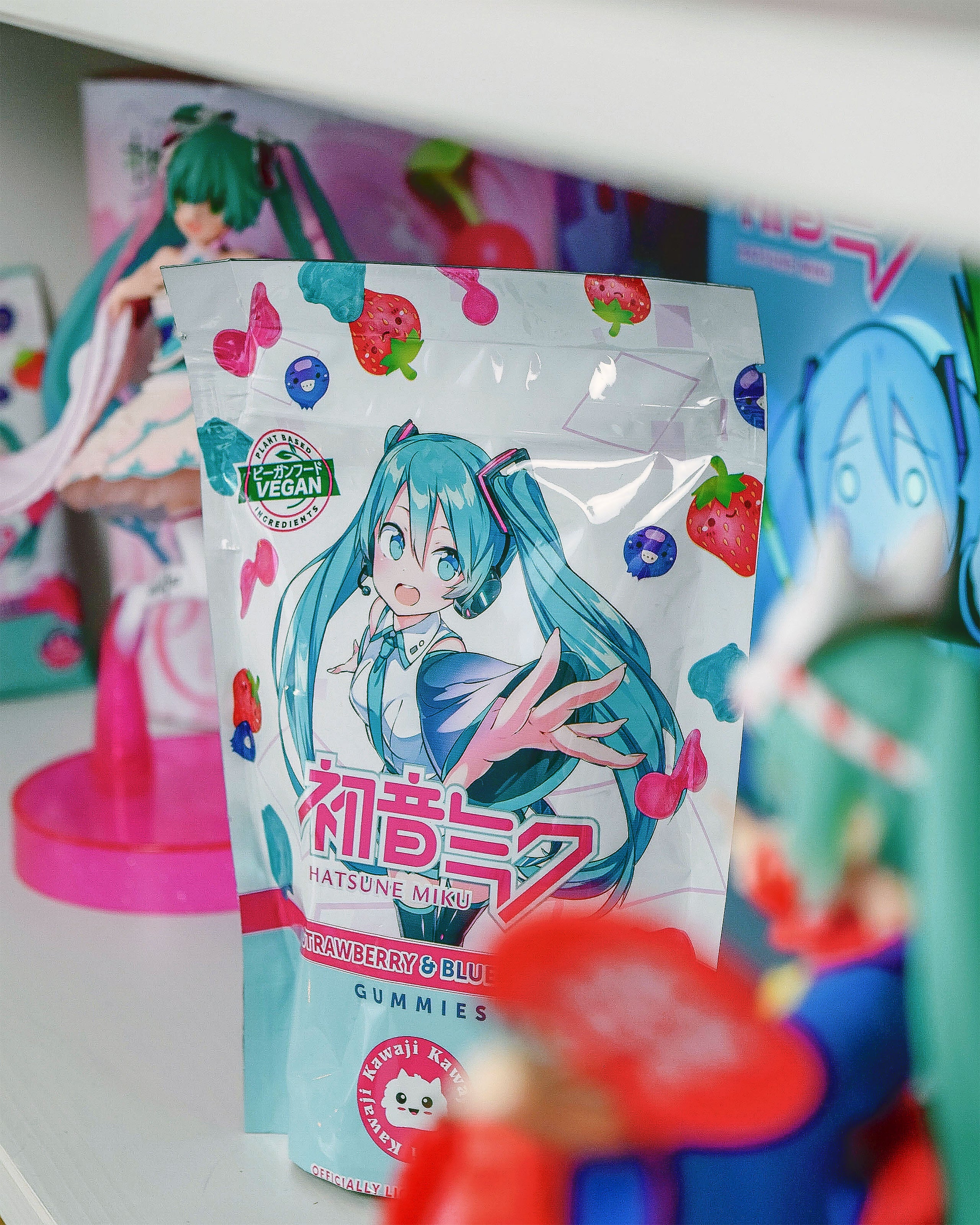 Produktbild Hatsune Miku - Powerbeärs Kawaii Fruchtgummis Vegan