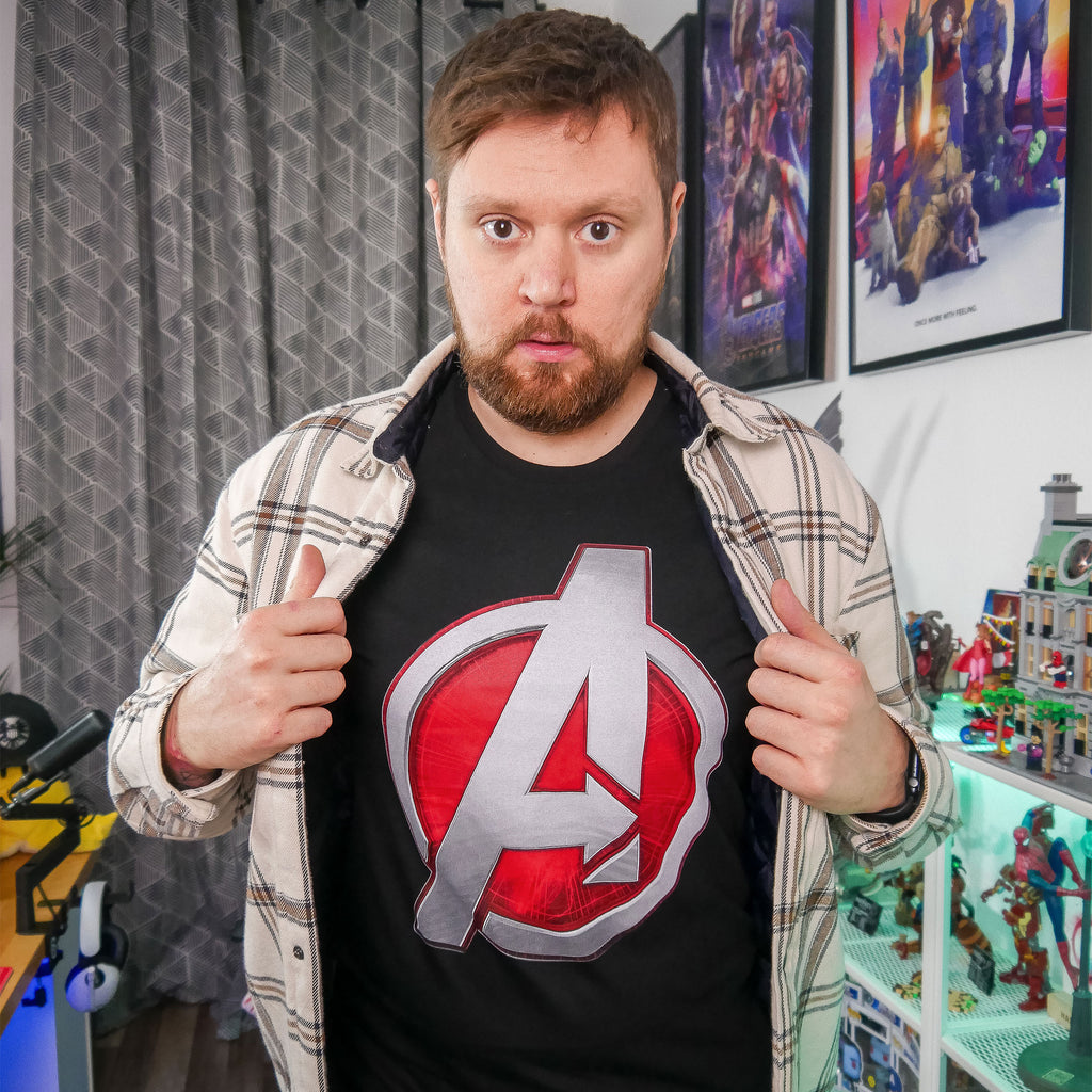 Produktbild Avengers - Logo T-Shirt schwarz