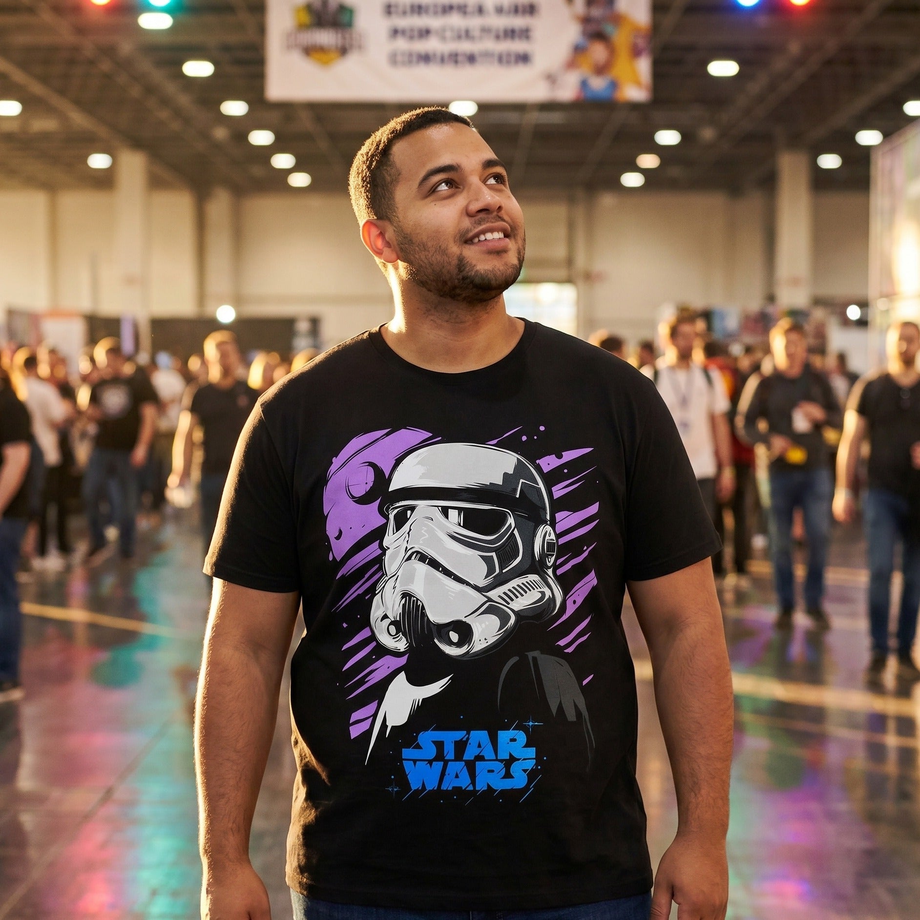 Produktbild Star Wars - Galaxy Stormtrooper T-Shirt schwarz