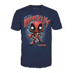 Produktbild Deadpool Christmas T-Shirt mit Funko Pop Figur