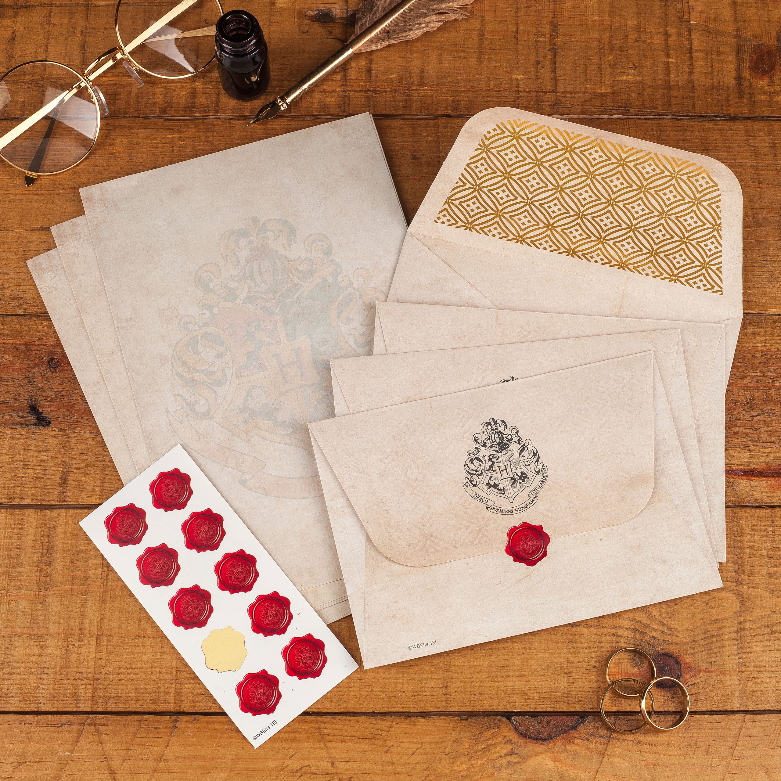 Produktbild Harry Potter - Hogwarts Briefpapier