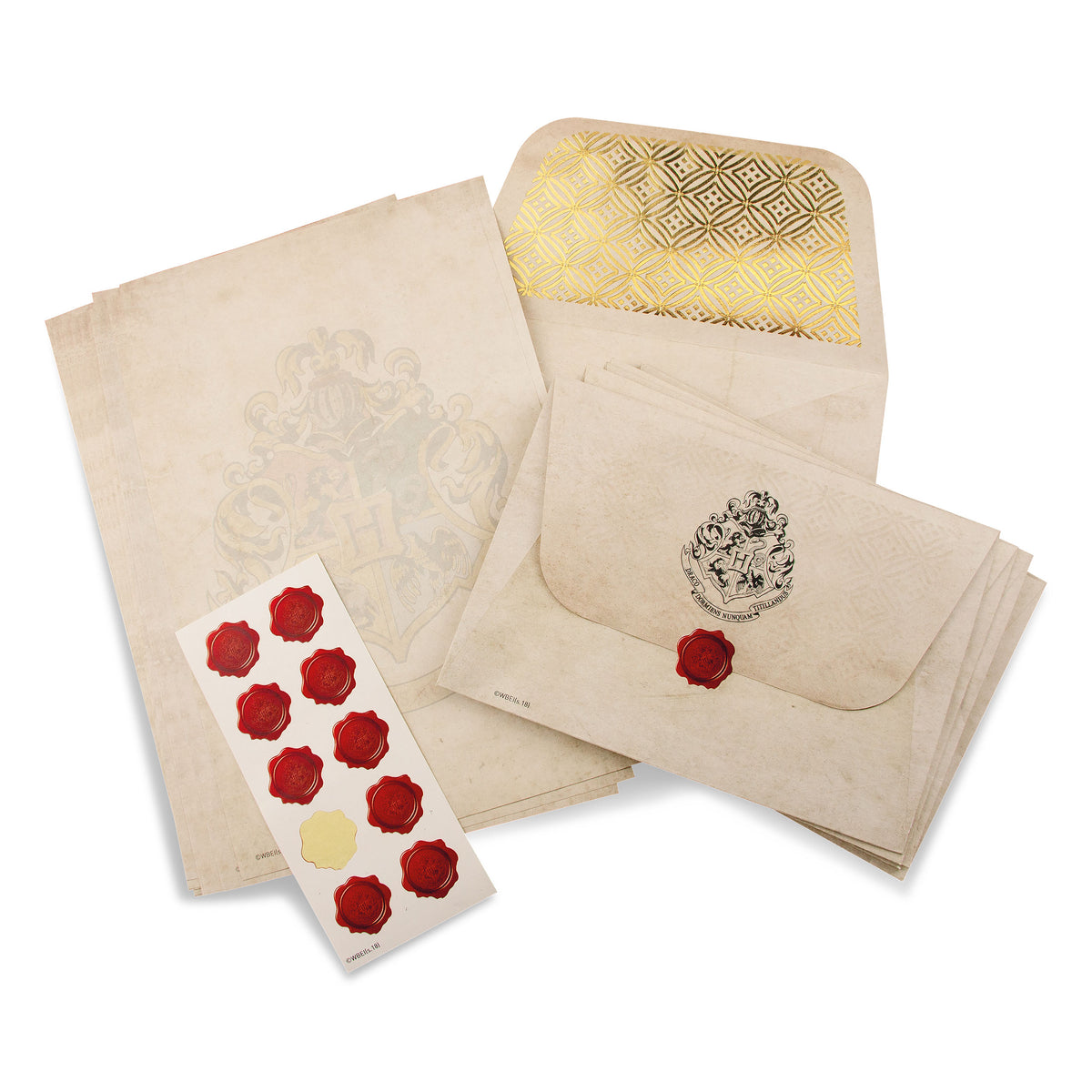 Produktbild Harry Potter - Hogwarts Briefpapier