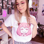 Produktbild Spy x Family - Anya Forger Close Up Face T-Shirt weiß