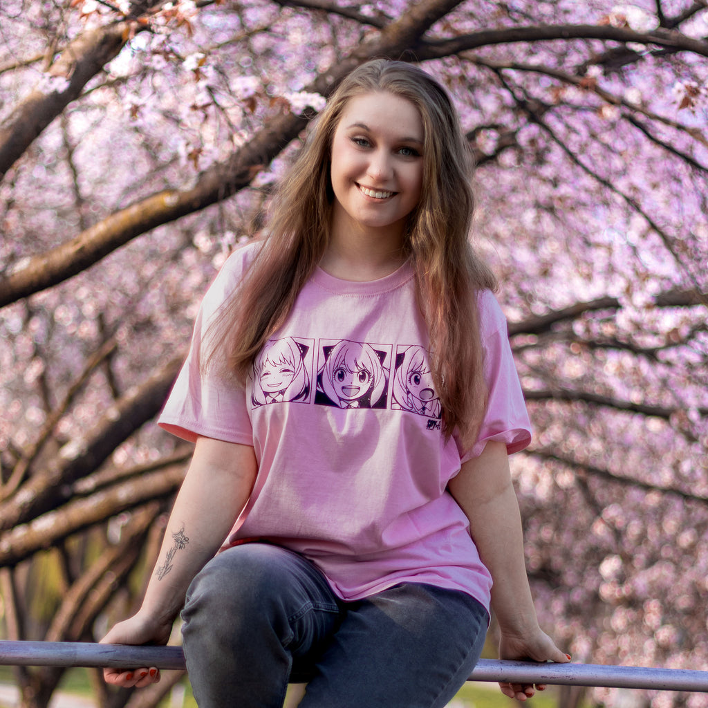 Produktbild Spy x Family - Emotions of Anya T-Shirt rosa