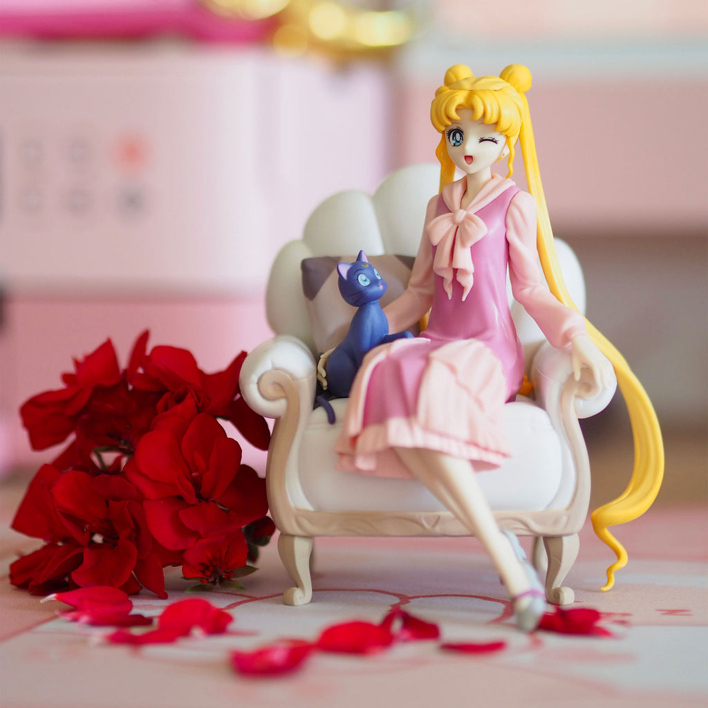 Produktbild Sailor Moon Cosmos - Usagi und Luna Diorama Figur