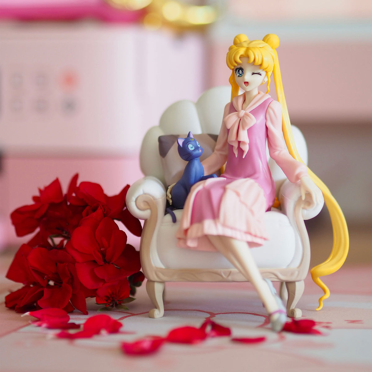 Produktbild Sailor Moon Cosmos - Usagi und Luna Diorama Figur