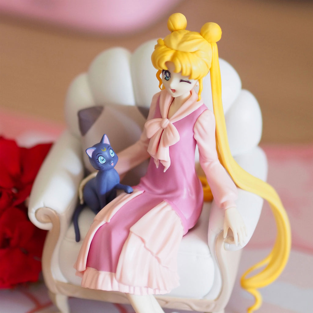 Produktbild Sailor Moon Cosmos - Usagi und Luna Diorama Figur