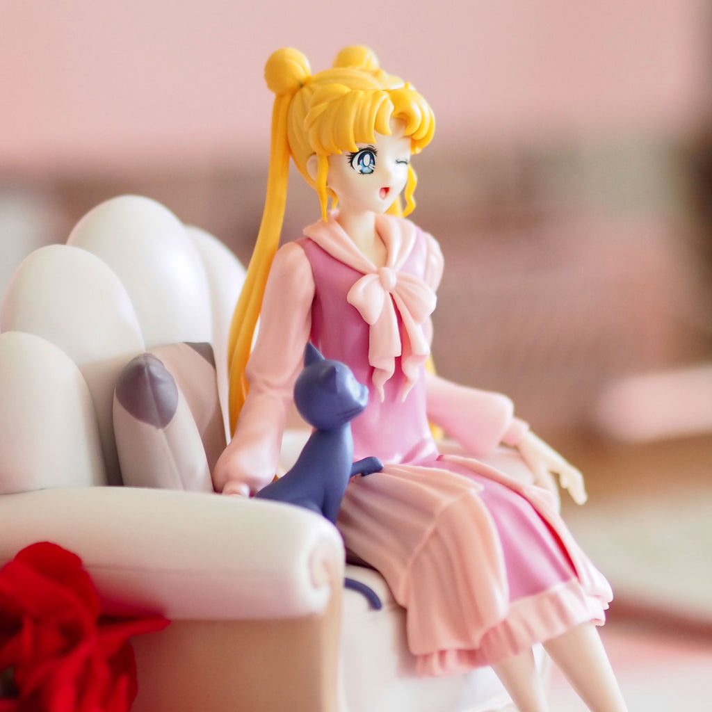 Produktbild Sailor Moon Cosmos - Usagi und Luna Diorama Figur